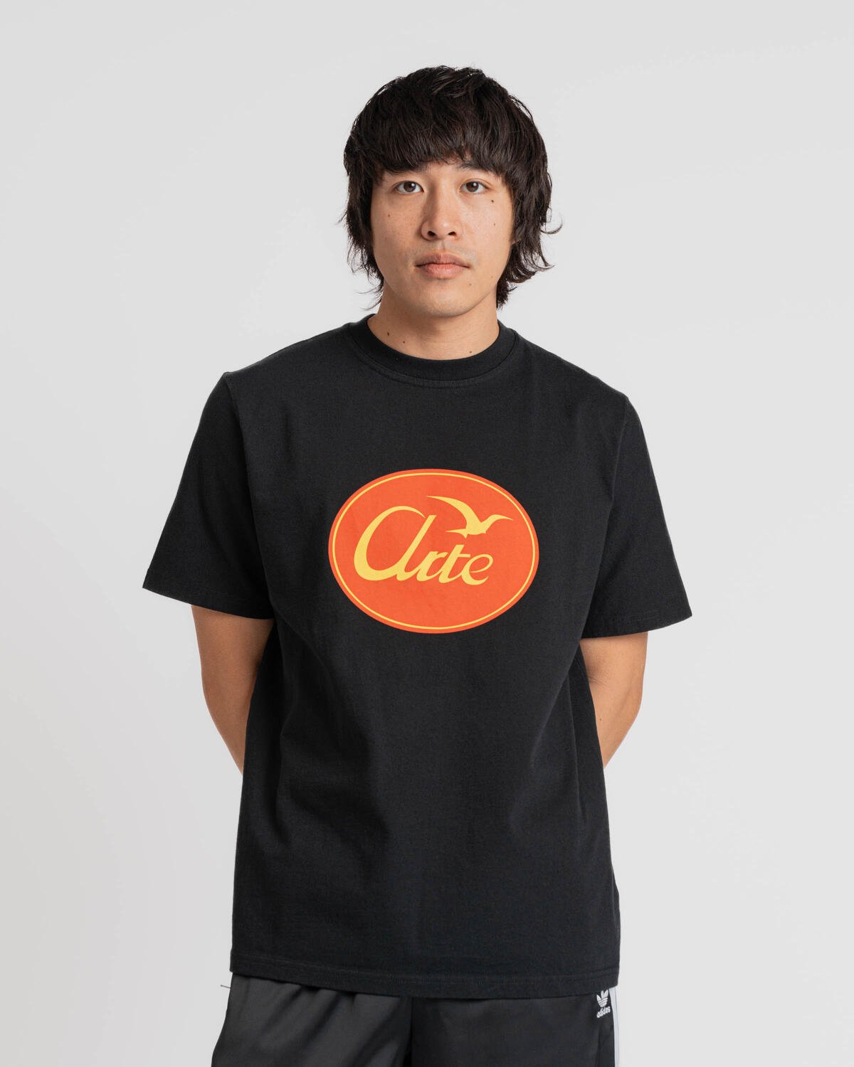 Arte Antwerp Big circled bird logo t-shirt